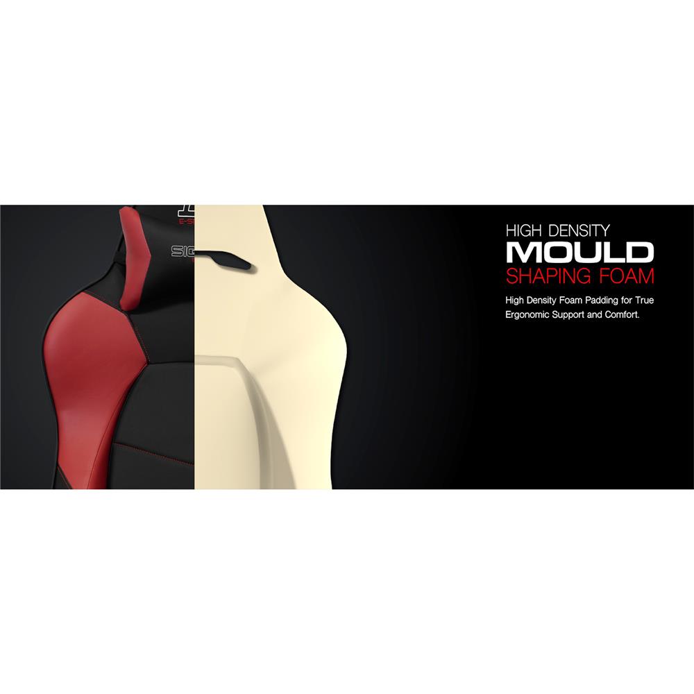 D.I.Y. เก้าอี้เกมมิ่ง SIGNO BRANCO GC-207BR สีดำ/แดง