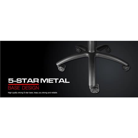 D.I.Y. เก้าอี้เกมมิ่ง SIGNO BRANCO GC-207BR สีดำ/แดง_12