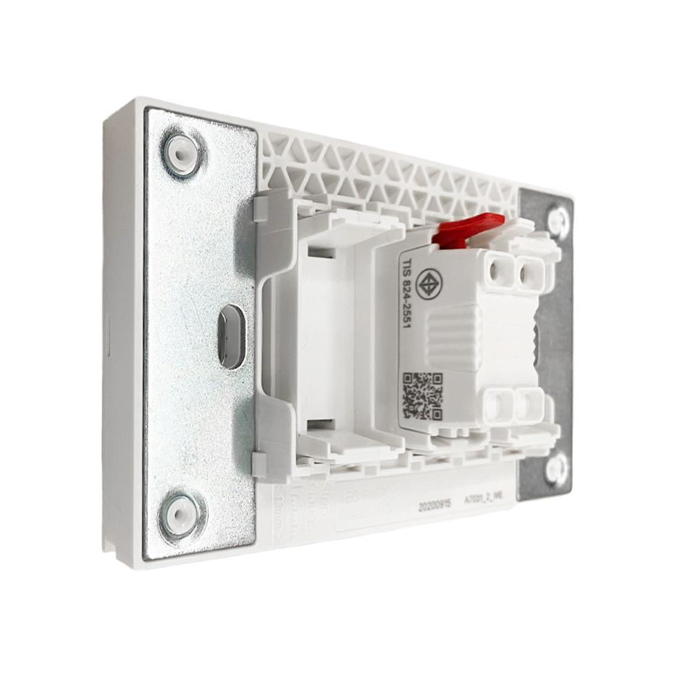 ชุดสวิตช์ทางเดียว 1 ช่อง SCHNEIDER  A7031F_BK สีดำ