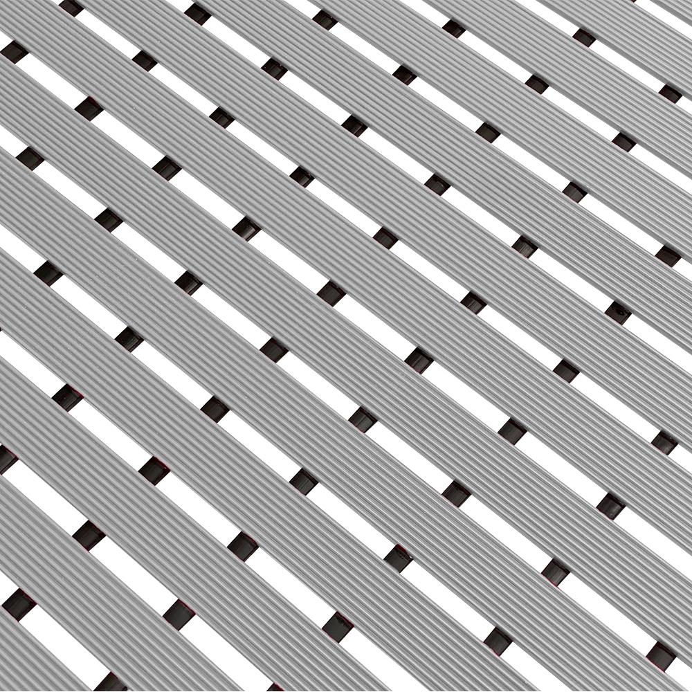 แผ่นกันลื่น HOME LIVING STYLE CARLIN 61X61 ซม. สีเทา