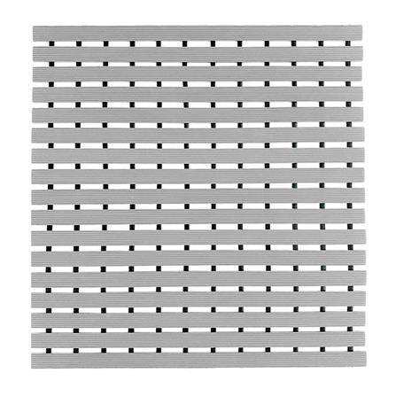 แผ่นกันลื่น HOME LIVING STYLE CARLIN 61X61 ซม. สีเทา