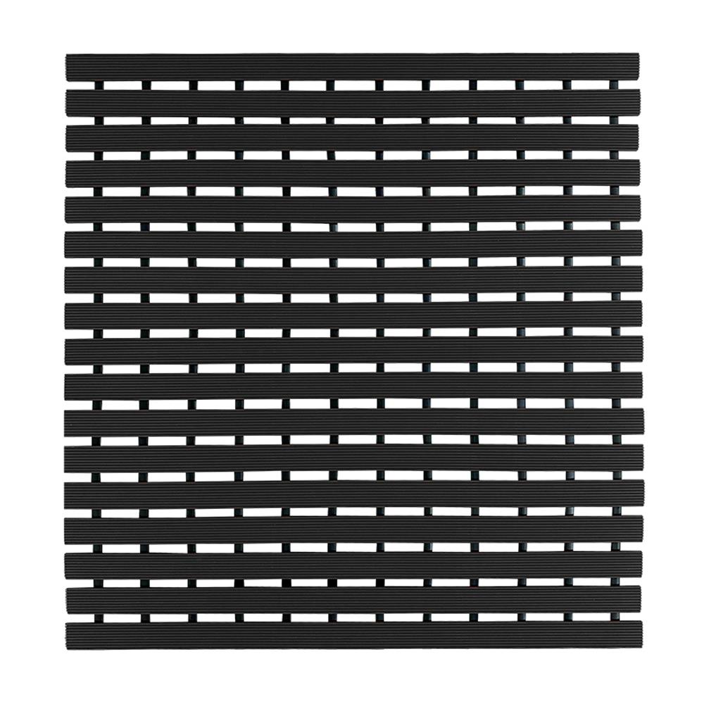 แผ่นกันลื่น HOME LIVING STYLE CARLIN 61X61 ซม. สีดำ