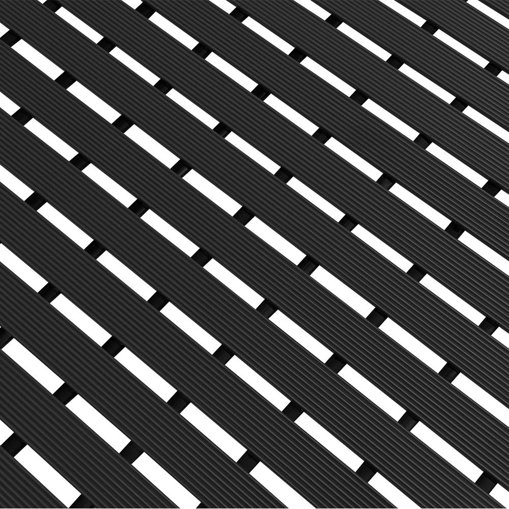 แผ่นกันลื่น HOME LIVING STYLE CARLIN 61X61 ซม. สีดำ