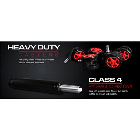 D.I.Y. เก้าอี้เกมมิ่ง SIGNO BAROCK GC-202BW สีดำ/ขาว_11