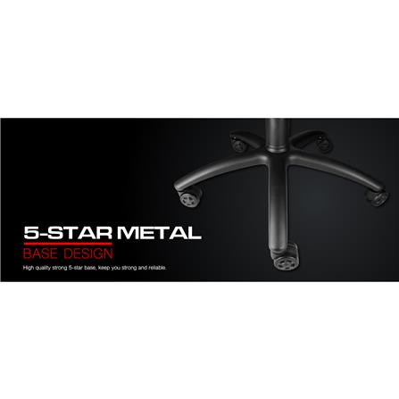 D.I.Y. เก้าอี้เกมมิ่ง SIGNO BLACKER GC-205BLK สีดำ_12