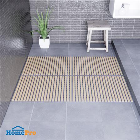 แผ่นกันลื่น HOME LIVING STYLE CARLIN 75X61 ซม. สีครีม_3