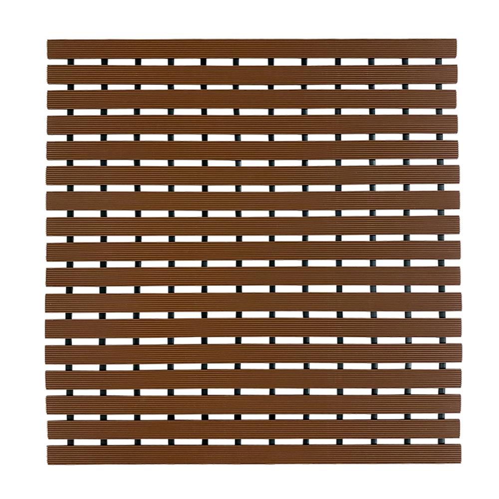 แผ่นกันลื่น HOME LIVING STYLE CARLIN 61X61 ซม. สีน้ำตาล