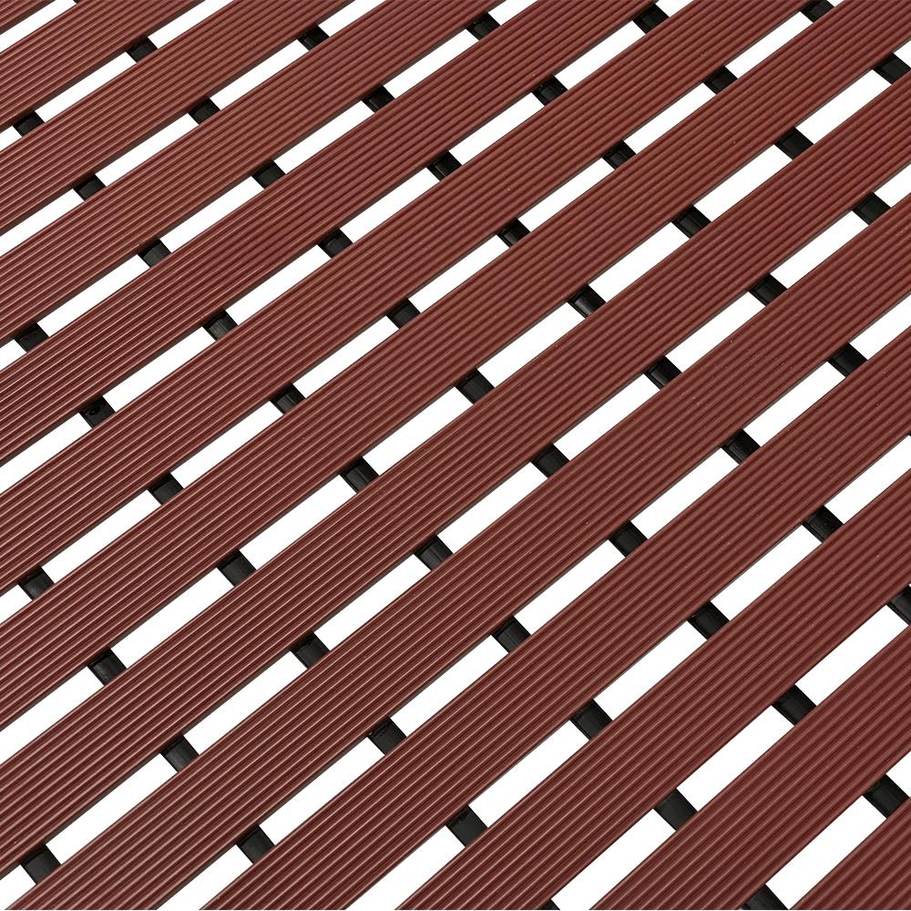 แผ่นกันลื่น HOME LIVING STYLE CARLIN 61X61 ซม. สีน้ำตาล