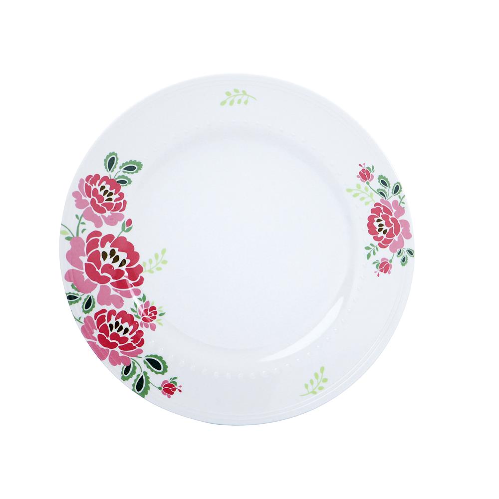 จานตื้นเมลามีน 9.5 นิ้ว SUPERWARE LOVE ROSIE