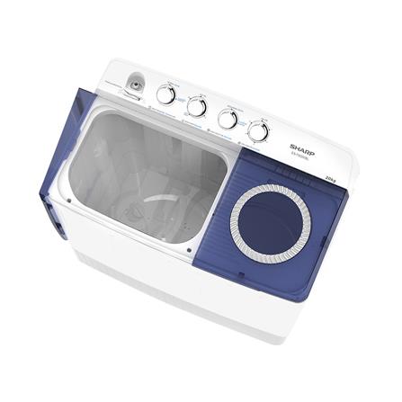 เครื่องซักผ้า 2 ถัง SHARP ES-TW200BL 20 กก. สีขาว_2