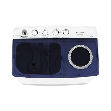 เครื่องซักผ้า 2 ถัง SHARP ES-TW200BL 20 กก. สีขาว_3