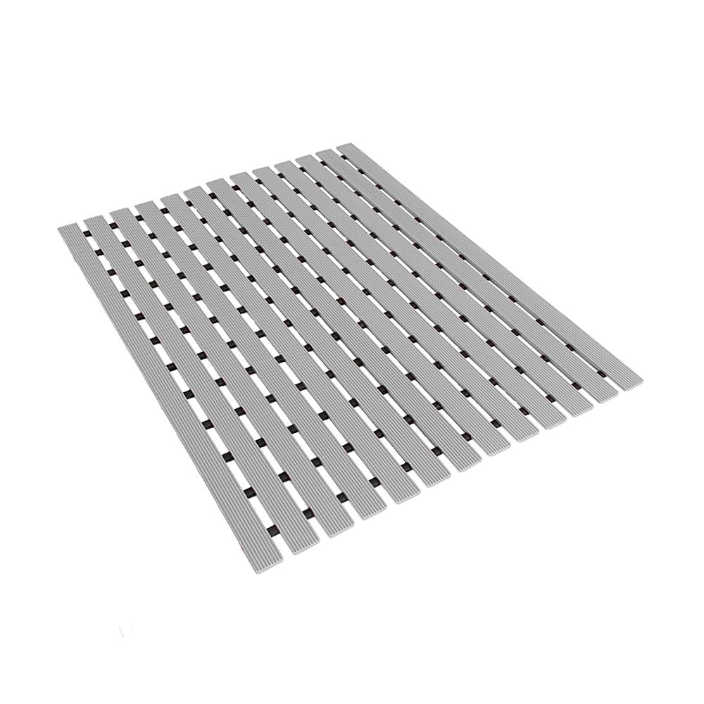 แผ่นกันลื่น HOME LIVING STYLE CARLIN 46X61 ซม. สีเทา