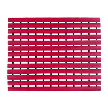 แผ่นกันลื่น HOME LIVING STYLE CARLIN 46X61 ซม. สีแดง