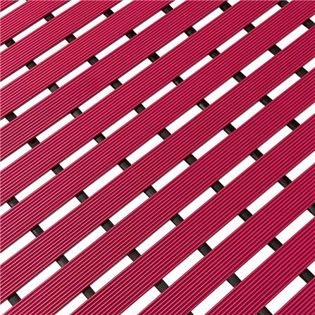 แผ่นกันลื่น HOME LIVING STYLE CARLIN 46X61 ซม. สีแดง_2