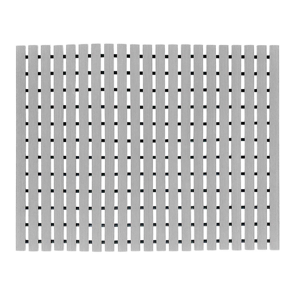 แผ่นกันลื่น HOME LIVING STYLE CARLIN 75X61 ซม. สีเทา