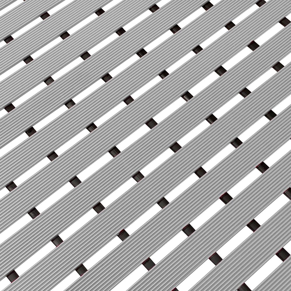 แผ่นกันลื่น HOME LIVING STYLE CARLIN 75X61 ซม. สีเทา