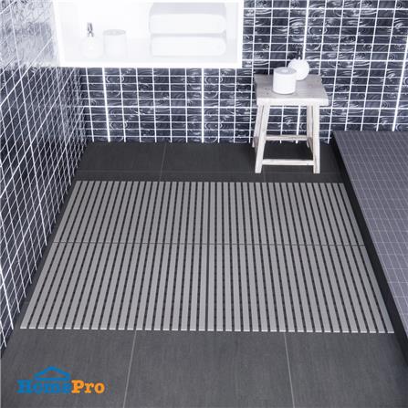 แผ่นกันลื่น HOME LIVING STYLE CARLIN 75X61 ซม. สีเทา_3