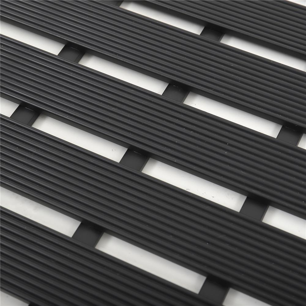 แผ่นกันลื่น HOME LIVING STYLE CARLIN 46X61 ซม. สีดำ