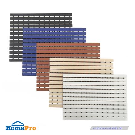 แผ่นกันลื่น HOME LIVING STYLE CARLIN 46X61 ซม. สีดำ_4