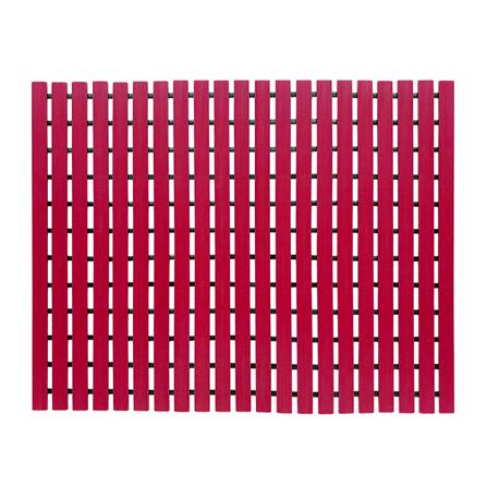 แผ่นกันลื่น HOME LIVING STYLE CARLIN 75X61 ซม. สีแดง