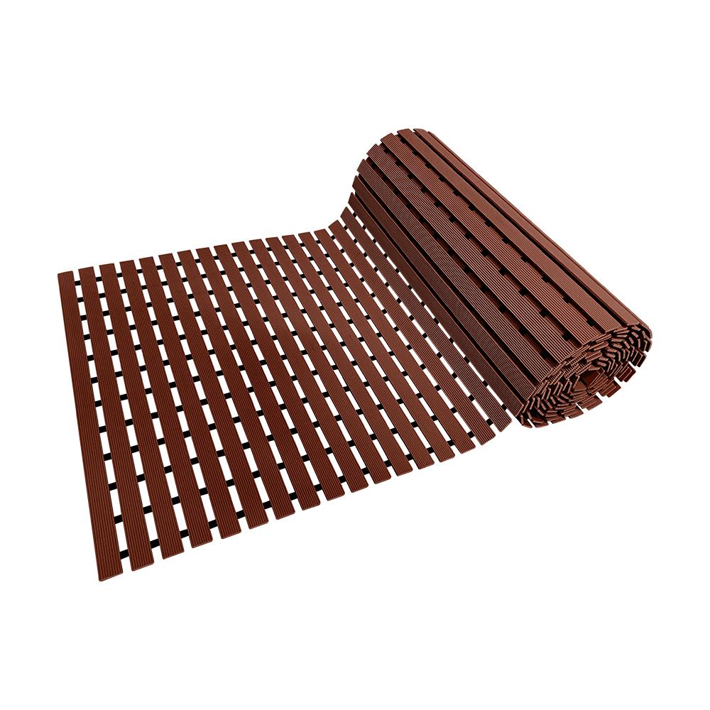 แผ่นกันลื่น หน้ากว้าง 61 ซม. HOME LIVING STYLE CARLIN สีน้ำตาล (ตัดขายเป็นเมตร)