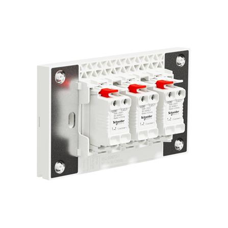 ชุดสวิตช์ทางเดียว 3 ช่อง SCHNEIDER A7033F_WH สีขาว_1