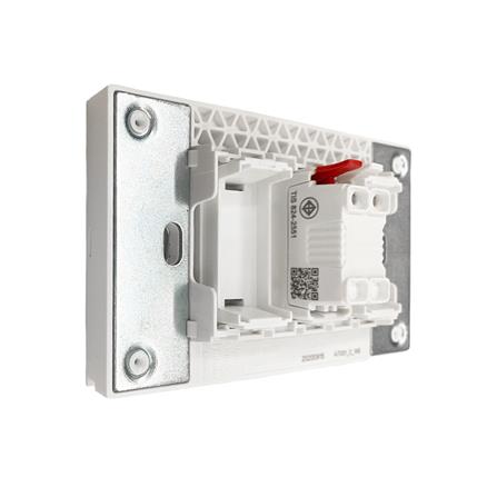 ชุดสวิตช์ทางเดียว 1 ช่อง SCHNEIDER A7031F_WH สีขาว_1