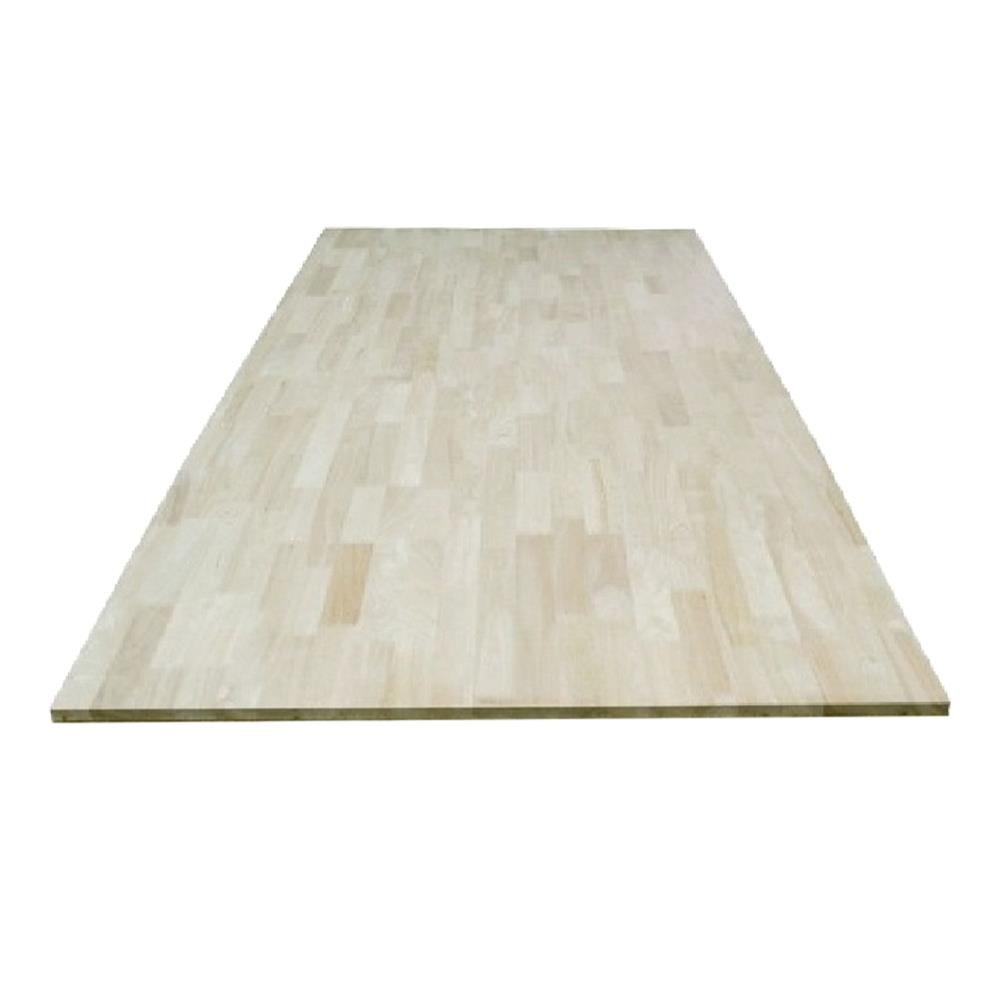 ไม้ยางพาราประสาน SSW หนา 16 มม. 120x240 ซม. สีธรรมชาติ