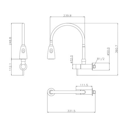 ก๊อกซิงค์ WS WS-0252_2