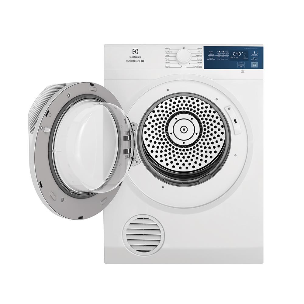 เครื่องอบผ้าฝาหน้า ELECTROLUX EDV754H3WB 7.5 กก.+ขาตั้ง