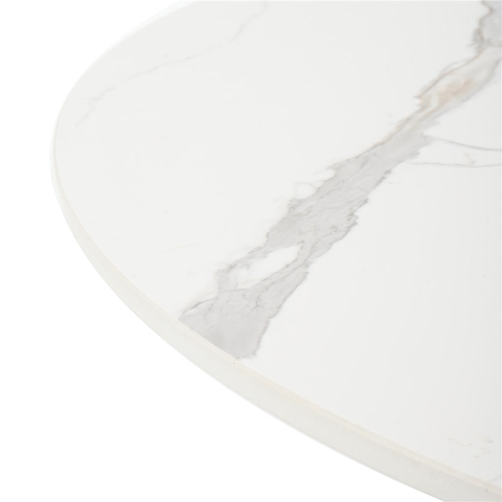 โต๊ะอาหารกลม FURDINI BRISTOL สีขาว