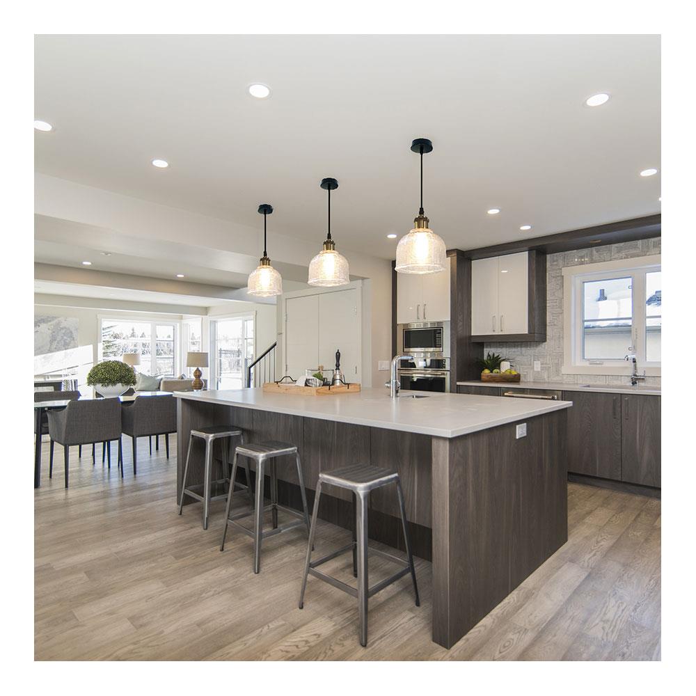 ไฟช่อ EVL HG-33006 ใส/ทอง/ดำ 1 หัว