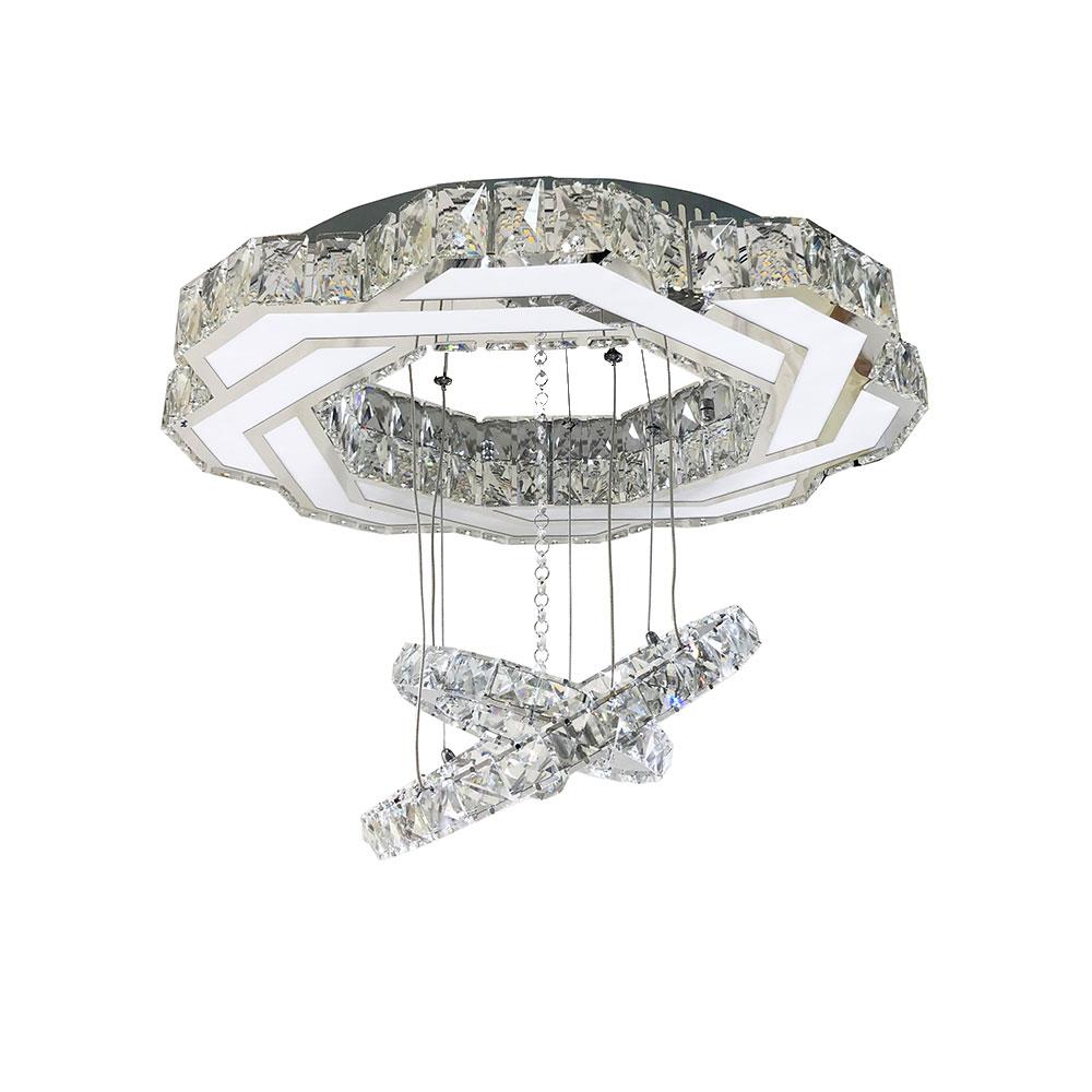 ไฟถาด LED EVL CFC-11058 50 วัตต์ DAYLIGHT/COOL WHITE/WARM WHITE สีใส/เงิน 3 หัว