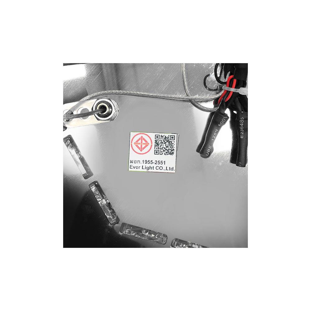 ไฟถาด LED EVL CFC-11058 50 วัตต์ DAYLIGHT/COOL WHITE/WARM WHITE สีใส/เงิน 3 หัว