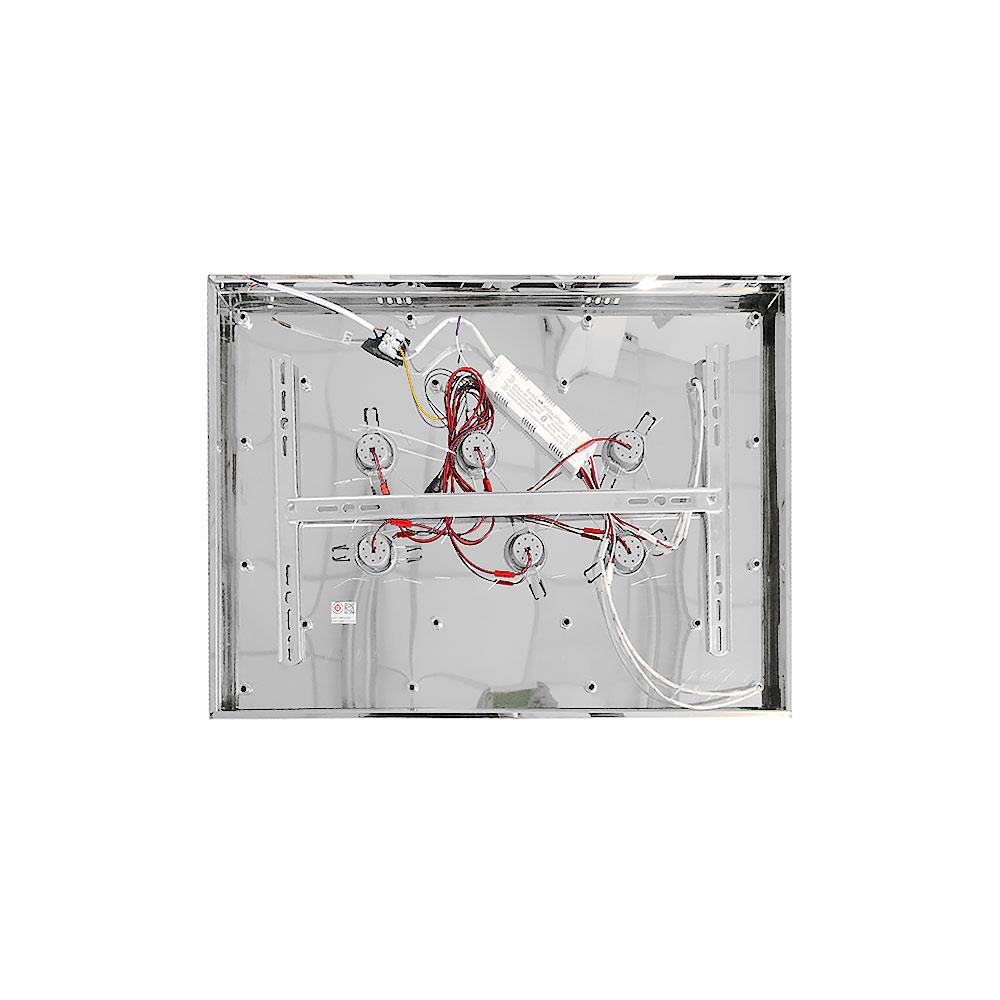 ไฟถาด LED EVL CFC-11054 70 วัตต์ DAYLIGHT/COOL WHITE/WARM WHITE สีใส/เงิน 2 หัว