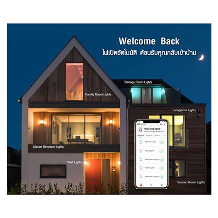 หลอด LED EVE SMART LED BULB WIFI EV03 10 วัตต์ RGB_8