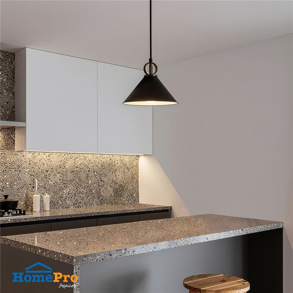 ไฟช่อ CARINI P200857-BK สีดำ/ทอง 1 หัว