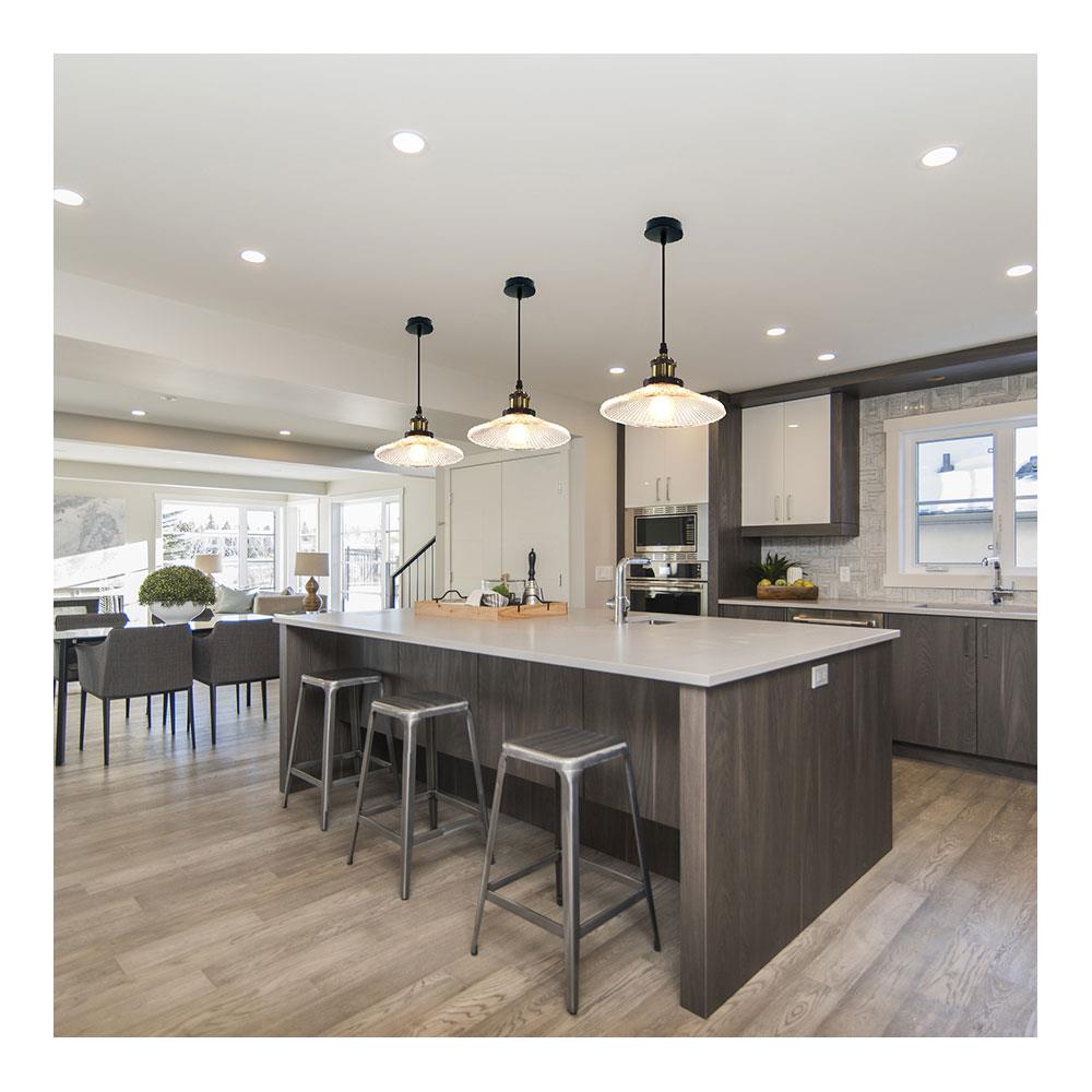 ไฟช่อ EVL HG-33005 ใส/ทอง/ดำ 1 หัว