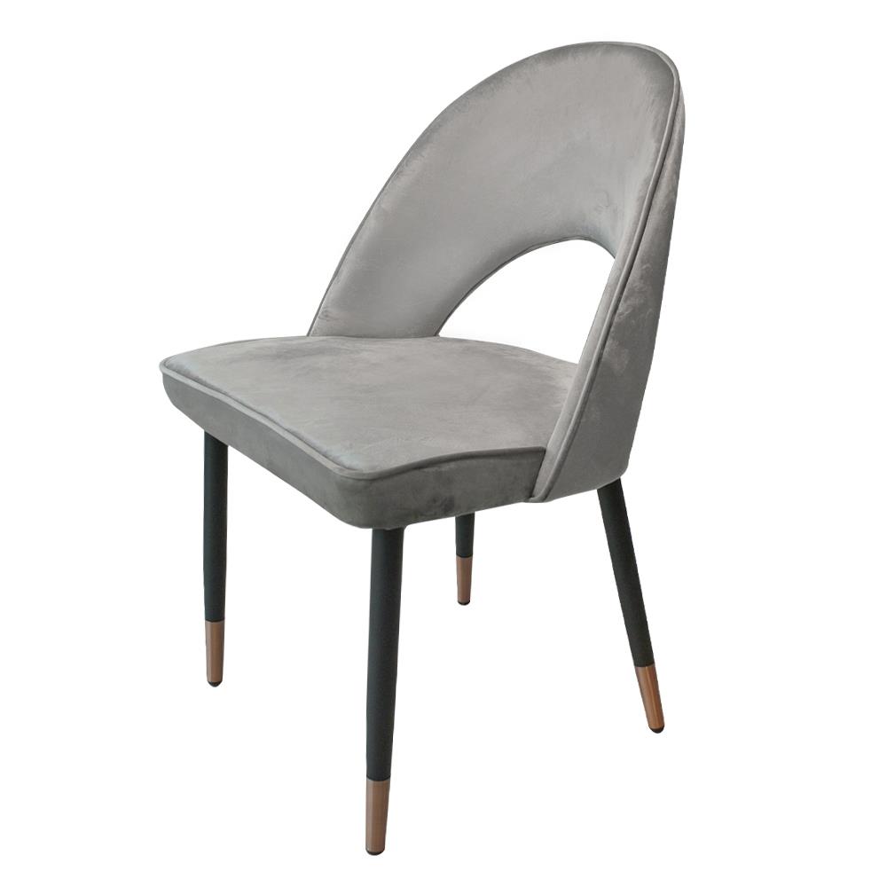 เก้าอี้ห้องอาหาร KAWIN OPEN BACK สีเทาอ่อน