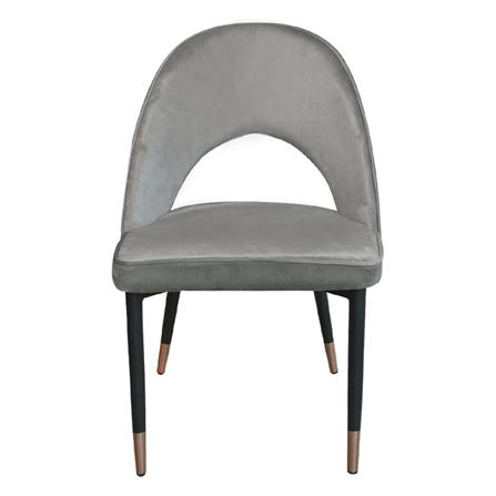 เก้าอี้ห้องอาหาร KAWIN OPEN BACK สีเทาอ่อน_1