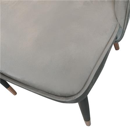 เก้าอี้ห้องอาหาร KAWIN OPEN BACK สีเทาอ่อน_2