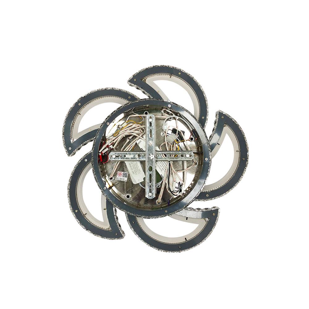 ไฟถาด LED EVL CFC-11056 96 วัตต์ DAYLIGHT/COOL WHITE/WARM WHITE สีใส/เงิน 6 หัว