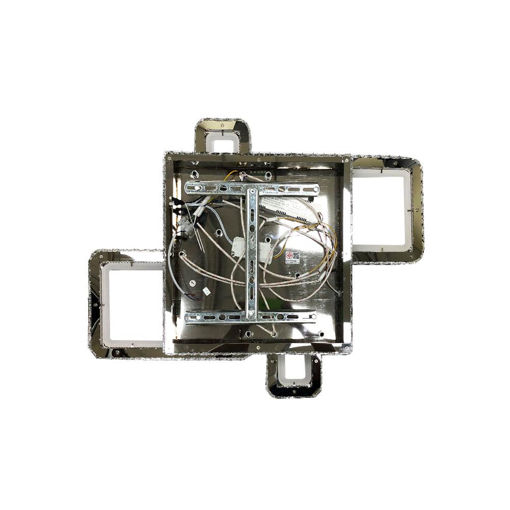 ไฟถาด LED EVL CFC-11055 88 วัตต์ DAYLIGHT/COOL WHITE/WARM WHITE สีใส/เงิน 1 หัว