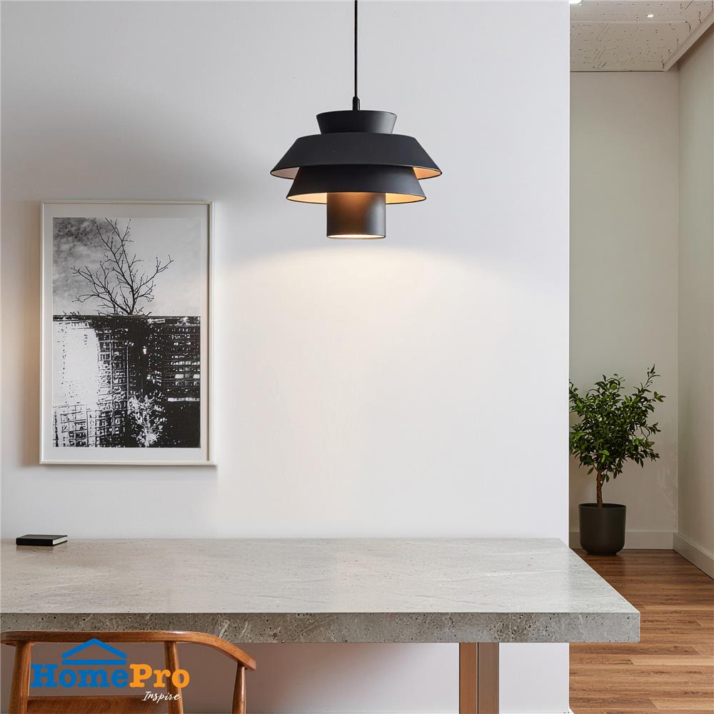 ไฟช่อ CARINI P200855-BK สีดำ 1 หัว