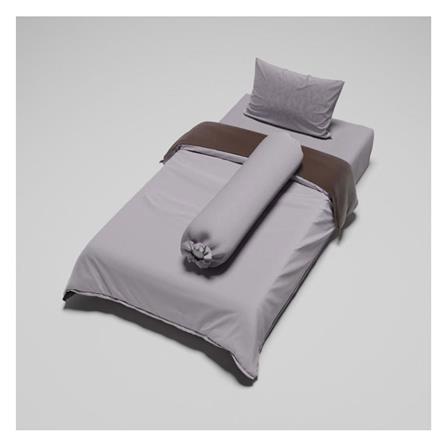 ชุดผ้าปู 3.5 ฟุต 4 ชิ้น FACINO SOLID SF059_1