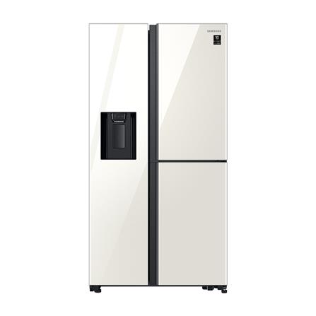 ตู้เย็น SIDE BY SIDE SAMSUNG RH64A53F115/ST 22.1 คิว กระจกขาว_0