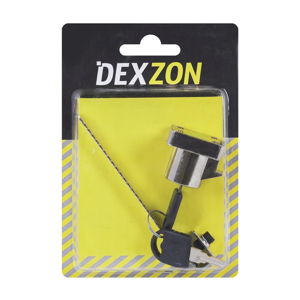 กุญแจล็อกบานกระจก DEXZON GL-220