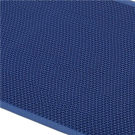 พรมเช็ดเท้าดักฝุ่น HOME LIVING STYLE Z 48X68 ซม. สีน้ำเงิน_2