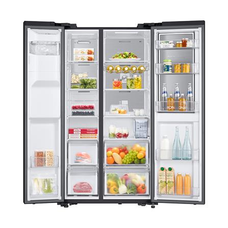 ตู้เย็น SIDE BY SIDE SAMSUNG RH64A53F12C/ST 22.1 คิว กระจกดำ_2