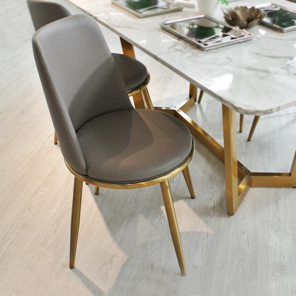 เก้าอี้ห้องอาหาร KAWIN POPULAR สีเทา